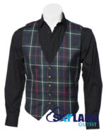Mackenzie tartan 5-button Argyle waistcoat made to order for Highland wear and kilts