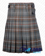 Mackenzie Weathered Tartan 8 Yard Kilt Traditional Scottish Kilt - Image 4
