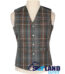 Mackenzie Weathered tartan Argyle waistcoat made to order for Highland wear and kilts