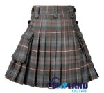 Mackenzie Weathered Tartan Kilt – Modern Utility Scottish Kilts - Image 4