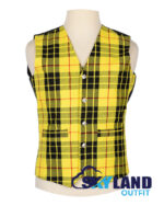 MacLeod of Lewis tartan Argyle waistcoat made to order for Highland wear and kilts