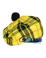 MacLeod of Lewis Tartan Tam o' Shanter Scottish Flat Bonnet - Image 2