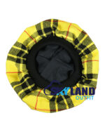 MacLeod of Lewis Tartan Tam o' Shanter Scottish Flat Bonnet - Image 4