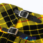 MacLeod of Lewis Tartan Mini Billie Kilt | Girls Modern Kilt Skirt - Image 3