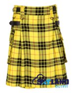 MacLeod of Lewis Tartan Modern Utility Scottish Kilt for Highland Dress