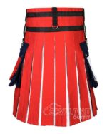 Norway Flag Utility Kilt – Handmade Cotton Patriotic Kilt for Men - Image 4