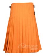 Orange Wool Blazer Kilt – Premium 8-Yard Traditional Scottish Kilts - Image 4
