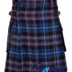 Pride of Scotland Tartan Modern Utility Scottish Kilt for Highland Dress