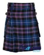 Pride of Scotland Tartan Modern Utility Scottish Kilt for Highland Dress