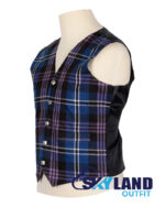 Pride of Scotland Tartan Waistcoat - Argyle Vest Made to Order - Image 2