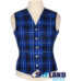 Ramsey Blue tartan Argyle waistcoat made to order for Highland wear and kilts
