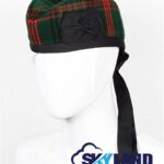 Ross Hunting Tartan Glengarry Hat Traditional Scottish Cap