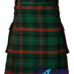Ross Hunting Modern Tartan Utility Scottish Kilt for Highland Dress