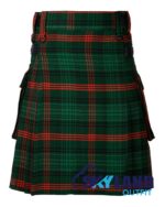 Ross Hunting Modern Tartan Utility Scottish Kilt for Highland Dress