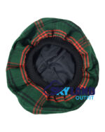 Ross Hunting Tartan Tam o' Shanter Scottish Flat Bonnet - Image 4