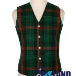Ross Hunting Modern tartan Argyle waistcoat made to order for Highland wear and kilts