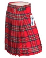 Royal Stewart Tartan 5-Yard Kilt | Lightweight Casual Kilts - Image 2