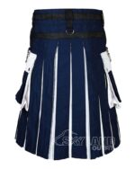 Scotland Flag Utility Kilt – Handmade Cotton Patriotic Kilt for Men - Image 4