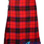 Scottish Rose Tartan 8 Yard Kilt - Traditional Scottish Kilt for Men