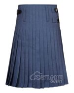 Smoking Blue Wool Blazer Kilt – Premium 8-Yard Traditional Scottish Kilts - Image 4