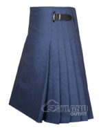 Smoking Blue Wool Blazer Kilt – Premium 8-Yard Traditional Scottish Kilts - Image 3