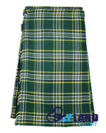 St. Patrick Tartan 8 Yard Kilt - Traditional Scottish Kilt for Men