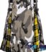 jungle camo hybrid utility kilt front view, MacLeod of Lewis tartan pleated kilt back, hybrid utility kilt cargo pockets, adjustable strap jungle camo kilt, cotton hybrid kilt for men.
