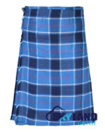 US Navy Tartan 8 Yard Kilt - Traditional Scottish Kilt for Men