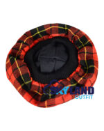 Wallace Tartan Tam o' Shanter Scottish Flat Bonnet - Image 5