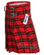 Wallace Tartan 5-Yard Kilt | Lightweight Casual Traditional Kilts - Image 2