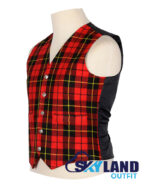 Wallace Tartan Waistcoat – 5 Button Argyle Vest Made to Order - Image 2