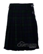 Black Watch Tartan 8 Yard Kilt - Traditional Scottish Kilts - Image 4