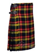 Buchanan Tartan 8 Yard Kilt - Traditional Scottish Kilts for Men - Image 2