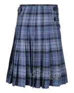 Hamilton Grey Tartan 8 Yard Kilt - Traditional Scottish Kilt for Men - Image 4