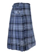 Hamilton Grey Tartan 8 Yard Kilt - Traditional Scottish Kilt for Men - Image 2