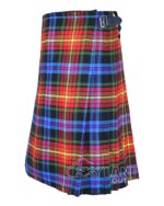 LGBTQ Pride Tartan 8 Yard Kilt - Traditional Scottish Kilts for Men - Image 3