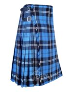 Ramsey Blue Hunting Tartan 8 Yard Kilt - Traditional Kilts - Image 2