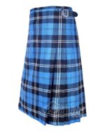 Ramsey Blue Hunting Tartan 8 Yard Kilt - Traditional Kilts - Image 3