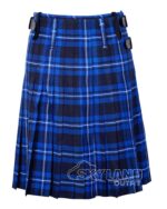 Ramsey Blue Tartan 8 Yard Kilt - Traditional Scottish Kilt for Men - Image 4