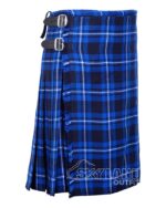 Ramsey Blue Tartan 8 Yard Kilt - Traditional Scottish Kilt for Men - Image 2