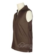 Brown Jacobite Ghillie Kilt Shirt | Sleeveless Cotton Jacobean - Image 2