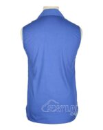 Royal Blue Jacobite Ghillie Kilt Shirt | Sleeveless Cotton Jacobean - Image 3